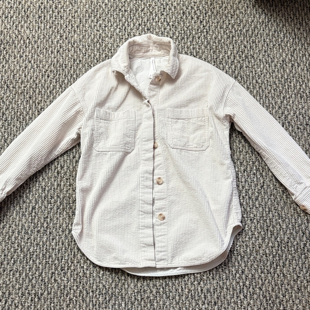 Babaton Cream Button-Up Shirt